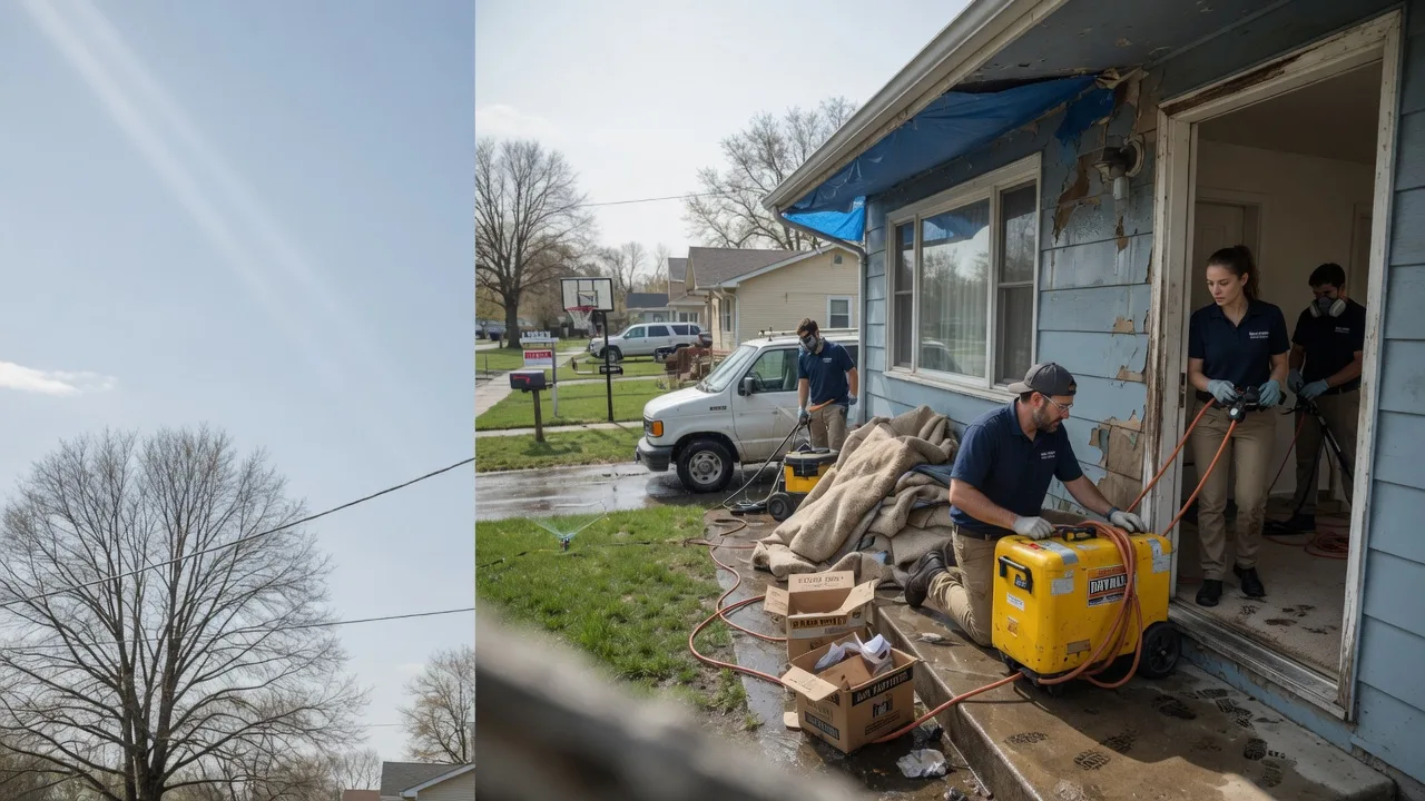 Basement Flood Cleanup in Delevan, NY near me